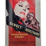 Classic Sunset Boulevard Framed Hollywood Movie Poster Print