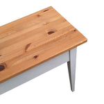 Two-Tone Minimalist Work Desk with Storage Drawer