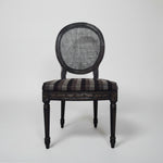 THE One Vintage Style Charm Cane Back Dining Chair