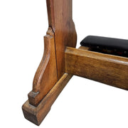 Vintage Oak Prie-Dieu Kneeler | Prayer Bench