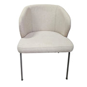 Ebarza Signature Contoured Dining Chair in Sand Upholstery