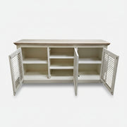Marina Home Coastal Shutter Sideboard