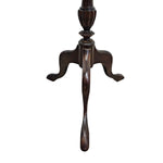 Elegant Antique 1930s Figured Walnut Pie Crust Wine Table