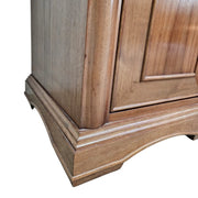 Classic Wood Panelled Single Door Bedside Table