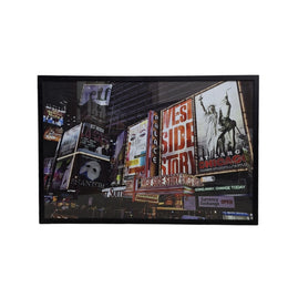 Marina Homes Framed Print - Broadway at Night