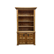 Wooden Shelf with Drawer Antique Style Lion Knob