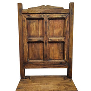 Heritage Style Solid Wood Carved Medieval Accent Chair