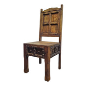 Heritage Style Solid Wood Carved Medieval Accent Chair