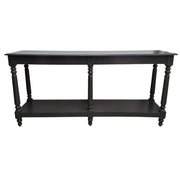 Classic Gray Console Table