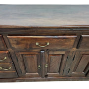 Grand Colonial Solid Wood Apothecary Sideboard
