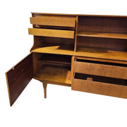 Vintage 1960s Jentique Teak Sideboard with Sculptural Handles