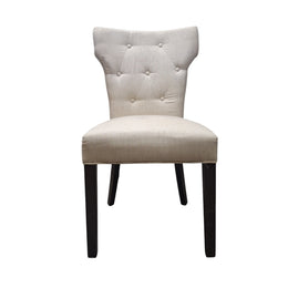 White Tufted Dining Chair from The One