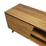 Home Center Mid-Century Style Wooden TV Console