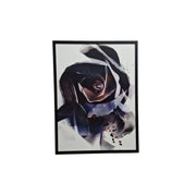 Framed Abstract Floral Art Print of a Rose