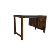 Reclaimed Wood Desk with Two Drawers