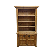 Wooden Shelf with Drawer Antique Style Lion Knob