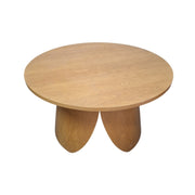 Organic Shape Pedestal Coffee Table