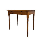 Rustic Natural Wood Writing Desk