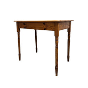 Rustic Natural Wood Writing Desk