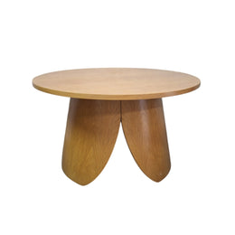 Organic Shape Pedestal Coffee Table