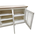Marina Home Coastal Shutter Sideboard