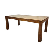 The Tuli Table: Handcrafted Solid Natural Teak Dining Centerpiece
