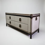 Pottery Barn Parker Industrial Trunk-Style Media Console