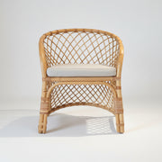 Orchard Rattan Chair with White Cushion