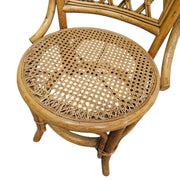 Vintage Chic Rattan Bistro Chair