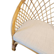 Orchard Rattan Chair with White Cushion