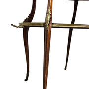 19th Century Italian Mahogany Two Tier Étagère Tea Table