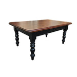 Rustic Charm Two-Tone Coffee Table