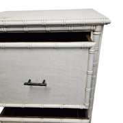Coastal Chic Faux Bamboo Three-Drawer Chest