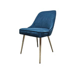 Chic West Elm Mid-Century Velvet Accent Chair