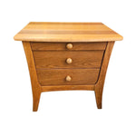 Mid-Century Modern Teak Three-Drawer Nightstand