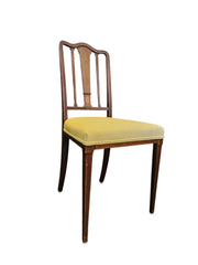 Elegant Hepplewhite-Style Inlaid Dining Chair
