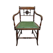 Rustic 19th Century Elm and Oak Country Armchair