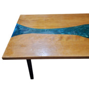Artisan Epoxy Resin River Dining Table