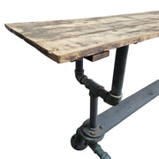 Reclaimed Industrial Pipeline Console Table