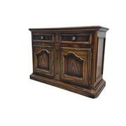 Century Furniture Antique Style Solid Wood Two Drawer Buffet Credenza