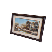 Charming Textured Cottage Scene