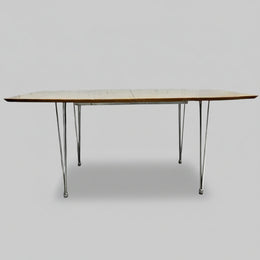 Sculptural Mid-Century Rosewood Shaker Dining Table