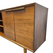 Crate & Barrel Mid-Century Modern Tate Walnut 80