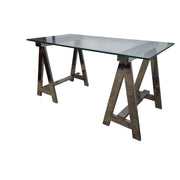 Dining Table Chrome Base