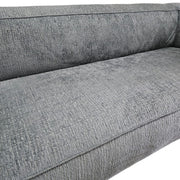 Chattels & More Contemporary Textured Fabric Plush Love 4 Seater Sofa