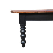 Rustic Charm Two-Tone Coffee Table