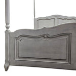 Marina Home Provincial Grey Four-Poster Canopy Bed