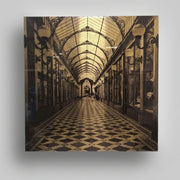 Passage des Princes Architectural Sepia Print in Sleek Acrylic Frame