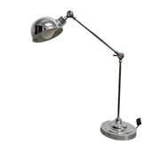 Mid-Century Style Polished Chrome Adjustable Task Desk Lamp