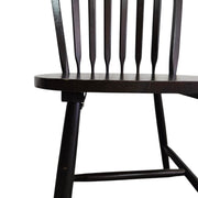 Classic Dark Finish Windsor Dining Chair
